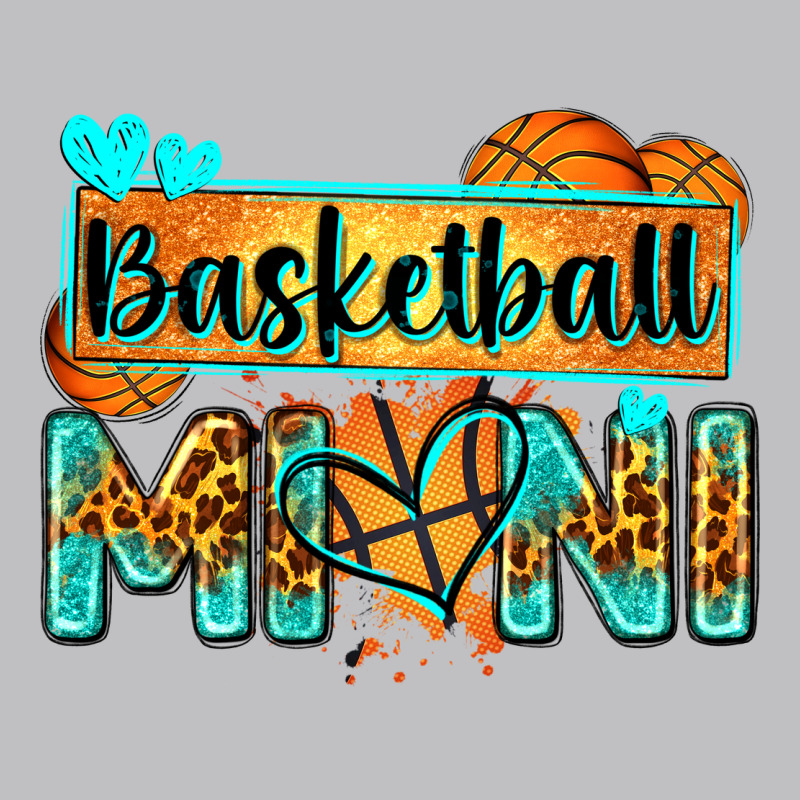 Basketball Mini With Leopard Long Sleeve Tee by Zillion Design Studio | Teevron
