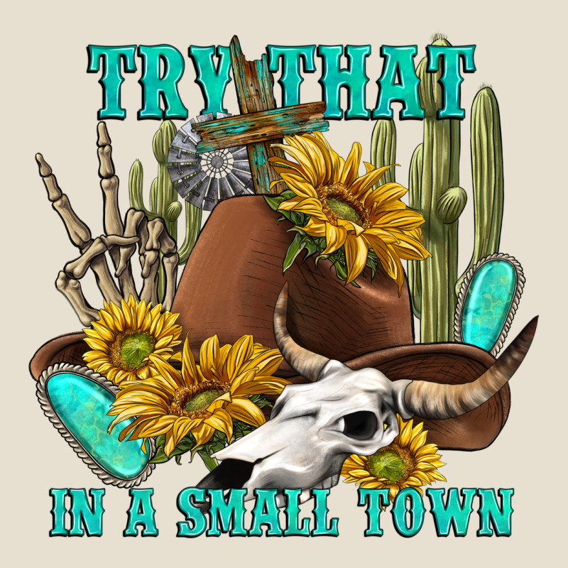 Try That In A Small Town Urban Heavy Tee by texasbilliewilder | Teevron