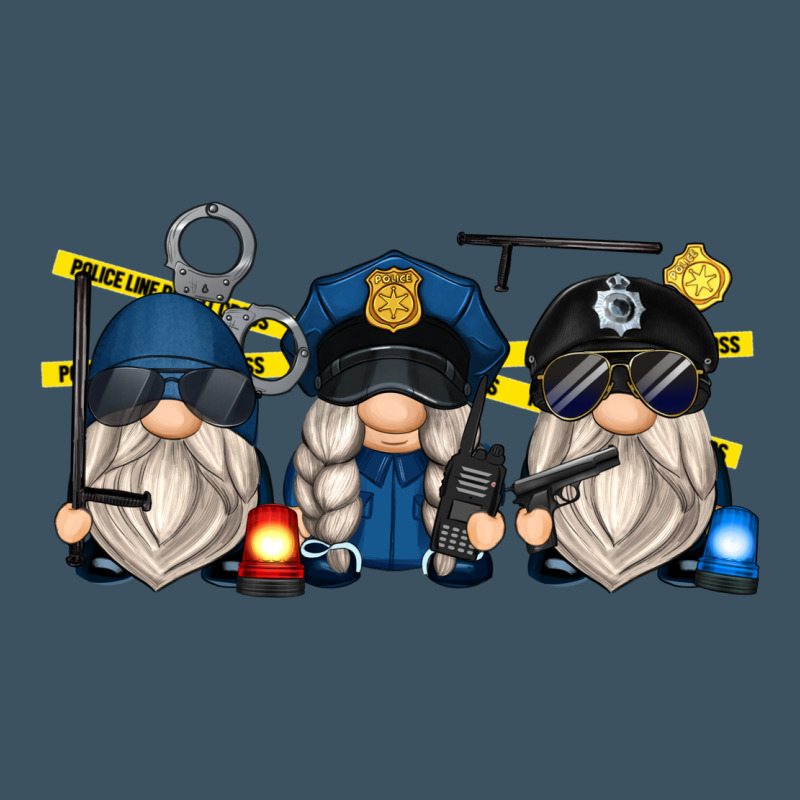 Police Gnomes Urban Heavy Tee by Zillion Design Studio | Teevron