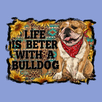 Life Is Better With A Bulldog Long Sleeve Tee | Teevron