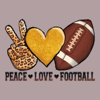 Peace Love Football Revize Vintage Hoodie | Teevron