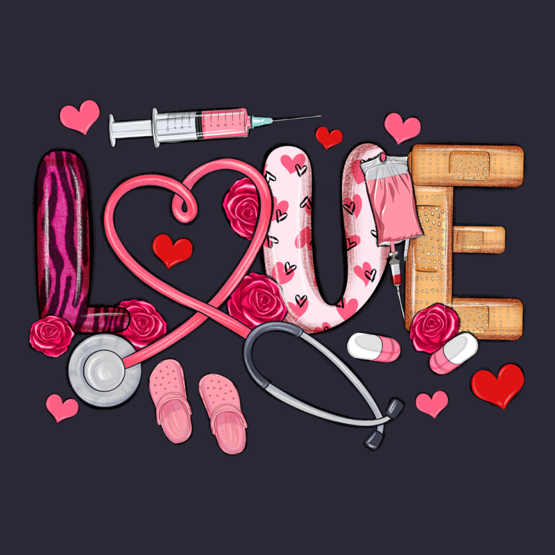Love Nurse Valentines Day Vintage Tee by MaliasSmallBusiness | Teevron