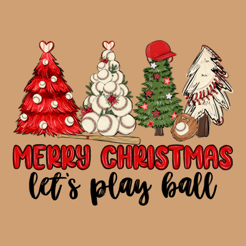 Merry Christmas Let S Play Ball Baseball Vintage Tee by MaliasSmallBusiness | Teevron