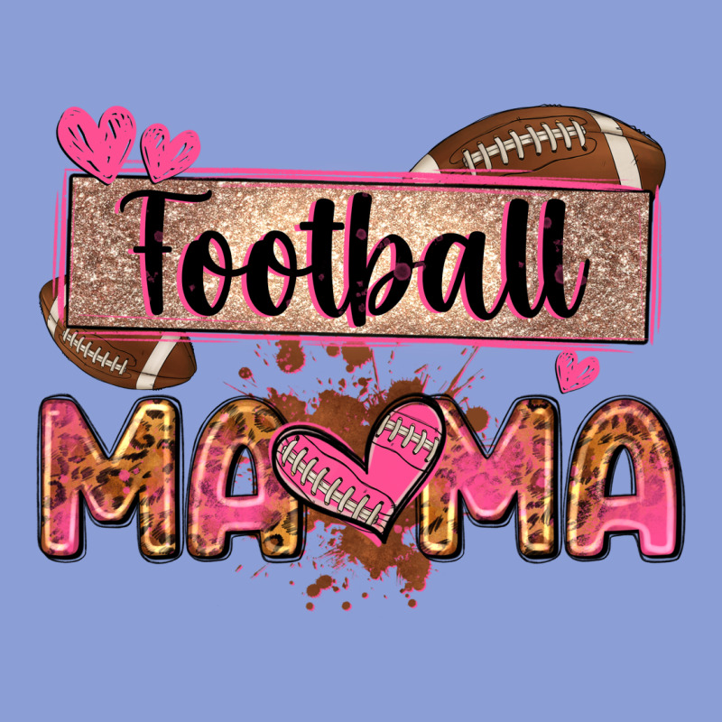 Football Mama With Leopard Long Sleeve Tee by Zillion Design Studio | Teevron