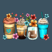 Flowers With Coffee Urban Heavy Tee | Teevron