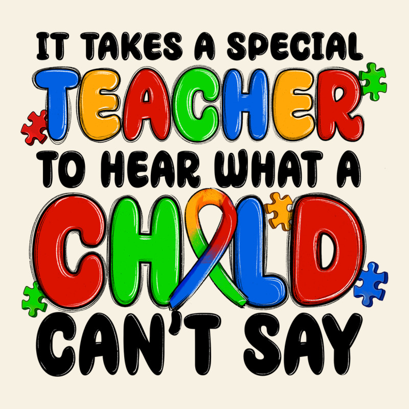 It Takes A Special Teacher To Hear What A Child Ca Vintage Tee by MaliasSmallBusiness | Teevron