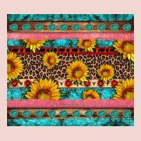 Western Sunflowers Turquoise Premium Sweatshirt | Teevron