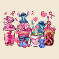 Breast Cancer Stitch Coffee Cups Ladies Tee | Teevron