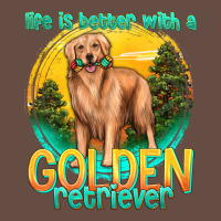 Life Is Better With A Golden Retriever Long Sleeve Tee | Teevron