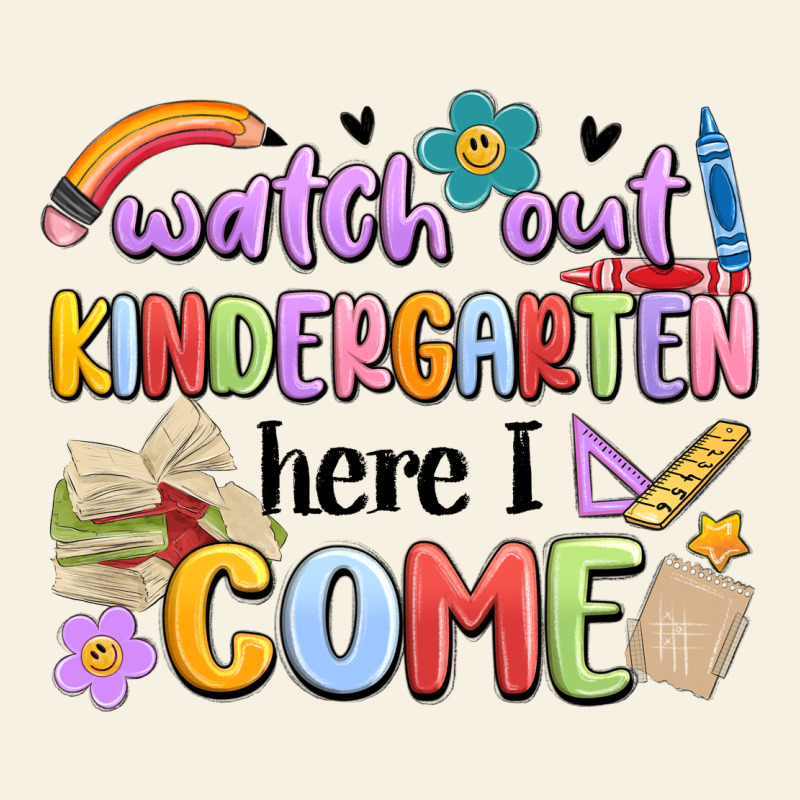 Watch Out Kindergarten Here I Come Vintage Tee by MaliasSmallBusiness | Teevron