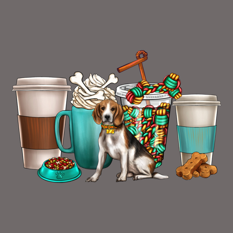 Beagle Dog Coffee Cups Urban Heavy Tee by texasbilliewilder | Teevron