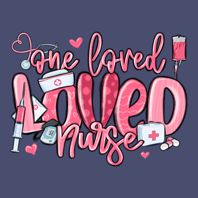 One Loved Nurse Valentine's Day Vintage Tee by MaliasSmallBusiness | Teevron