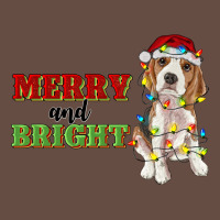 Merry And Bright Beagle Long Sleeve Tee | Teevron