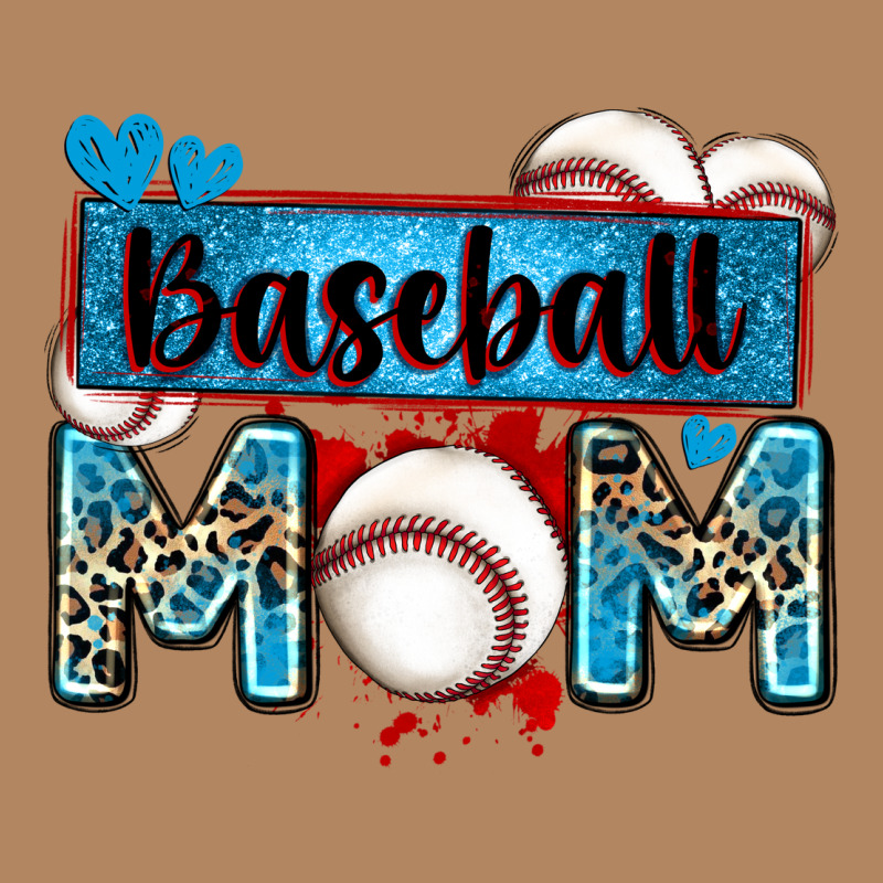 Baseball Mom With Leopard Long Sleeve Tee by Zillion Design Studio | Teevron