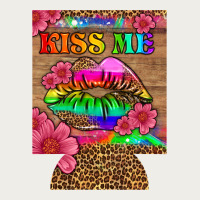 Lgbtq Kiss Me  Can Cooler Zipper Hoodie | Teevron