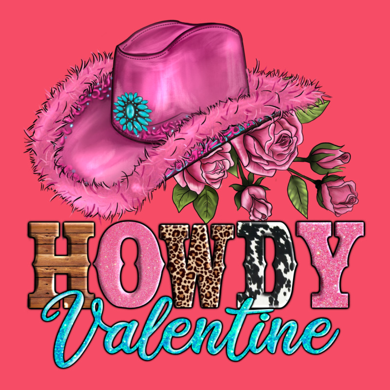 Valentines Day Cowgirl Hat And Howdy Premium Sweatshirt by AdoDesignShop | Teevron