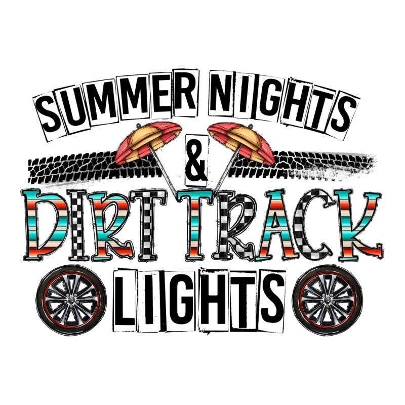 Summer Night & Dirt Track Lights Zipper Hoodie by CowhideDigitalArt | Teevron