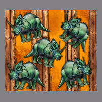 Dinosaur Triceratops Heavyweight Hoodie | Teevron