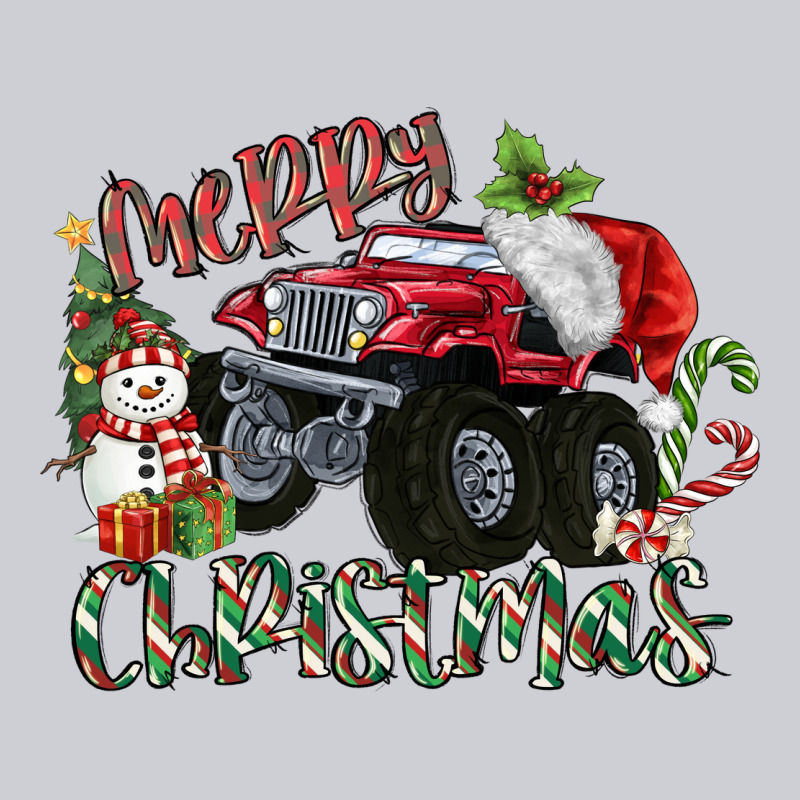 Merry Christmas Monster Truck Urban Hoodie by MaliasSmallBusiness | Teevron