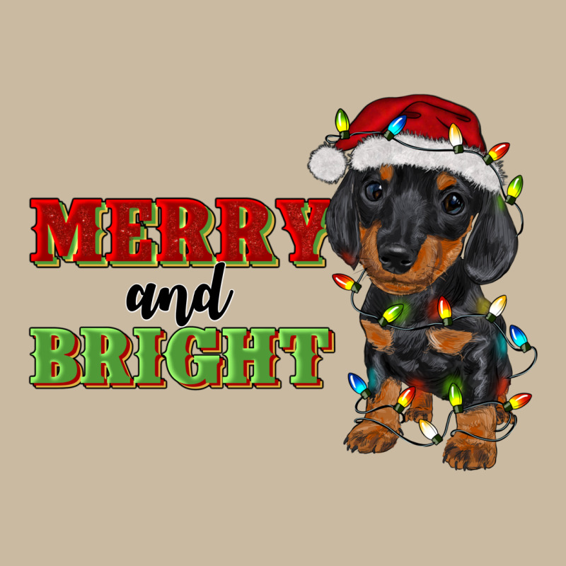 Merry And Bright Dachshund Long Sleeve Tee by RanaPortraitStore | Teevron