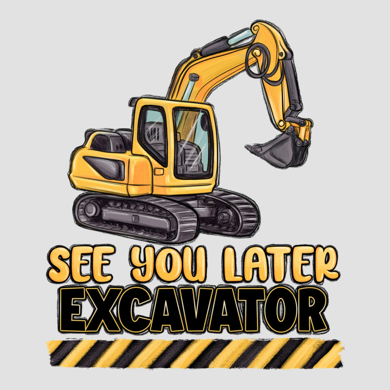 See You Later Excavator Premium Hoodie by MaliasSmallBusiness | Teevron