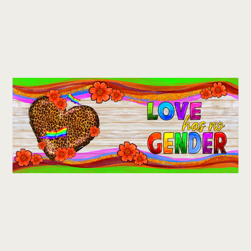 Love Has No Gender Mug 15 Oz Zipper Hoodie by HRA Design Shop | Teevron