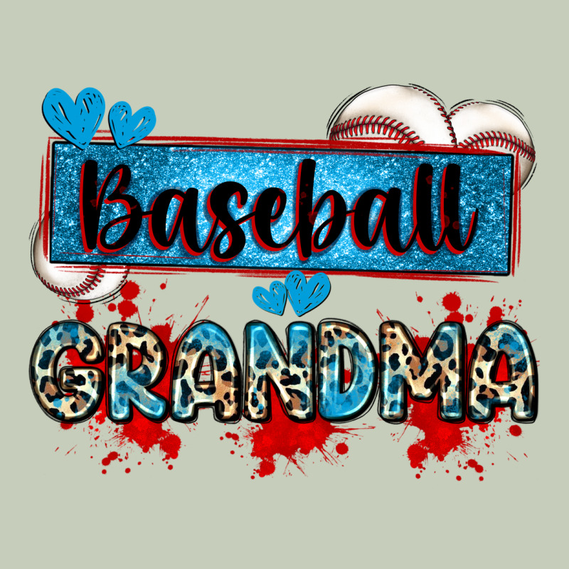Baseball Grandma With Leopard Long Sleeve Tee by Zillion Design Studio | Teevron