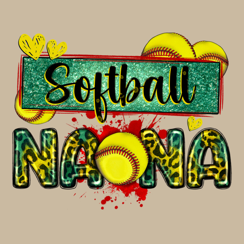 Softball Nana With Leopard Long Sleeve Tee by Zillion Design Studio | Teevron