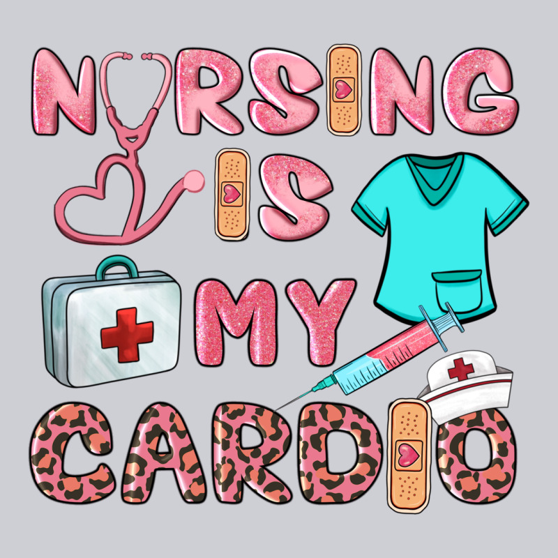 Nursing Is My Cardio Classic Tee by BarkalooDesign | Teevron