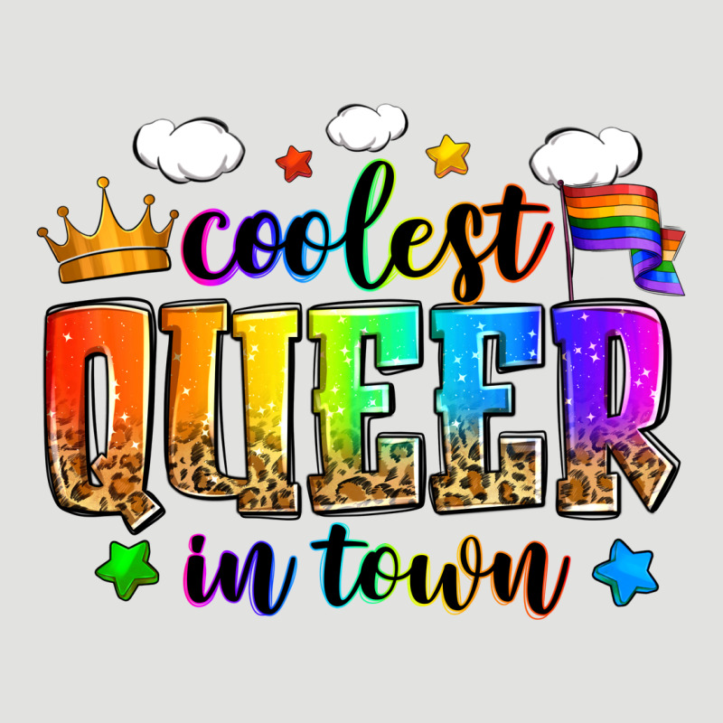 Coolest Queer In Town Classic Tee by Zillion Design Studio | Teevron