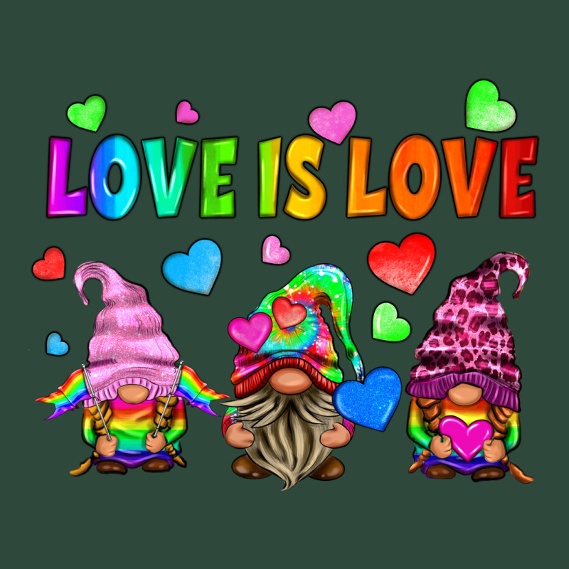 Lgbtq Love Is Love Gnomes Zipper Hoodie by HRA Design Shop | Teevron