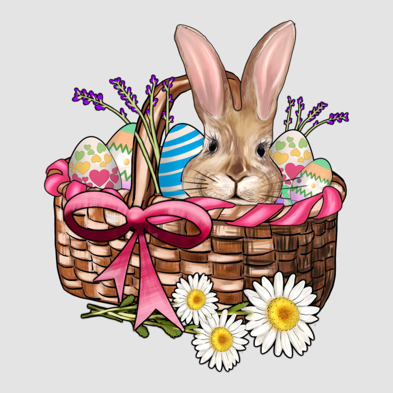 Easter Bunny And Basket Premium Sweatshirt by AdoDesignShop | Teevron