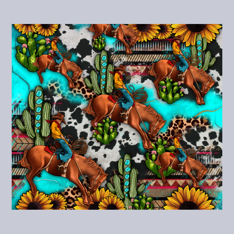 Rodeo Cowboy Tumbler Heavyweight Hoodie by JahusDesignShop | Teevron