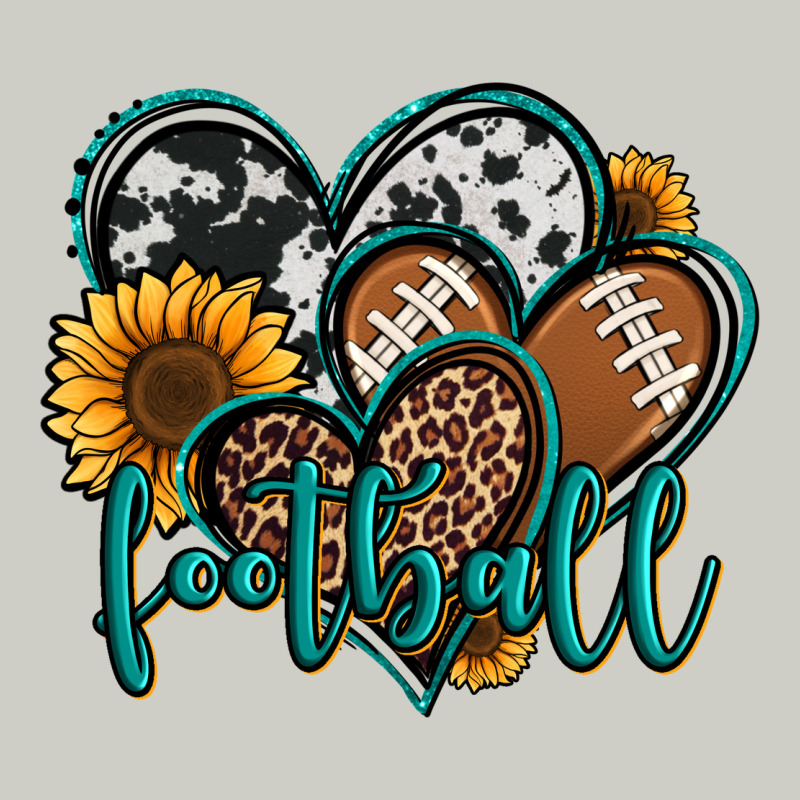 Football Hearts Heavyweight Hoodie by Jasminsmagicworld | Teevron