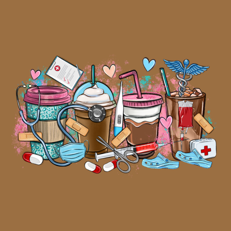 Nurse Elements Coffee Cups Vintage Tee by MaliasSmallBusiness | Teevron