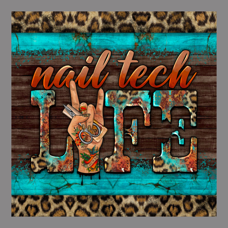 Nail Tech Life Mug Coaster Vintage Tee by BarkalooDesign | Teevron