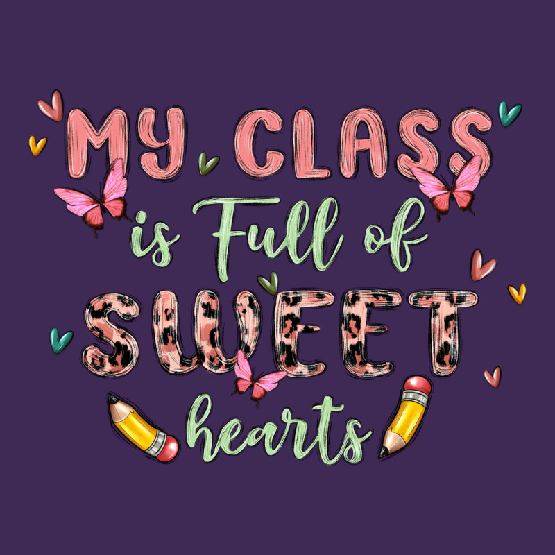 My Class Is Full Of Sweet Hearts Premium Hoodie by MaliasSmallBusiness | Teevron