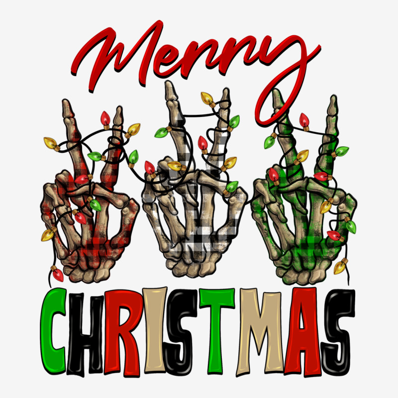 Merry Christmas Skeleton Hands Urban Hoodie by NancyCooperArtShop | Teevron