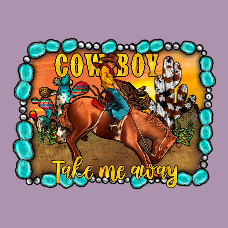 Cowboy Take Me Away Heavyweight Hoodie by JahusDesignShop | Teevron