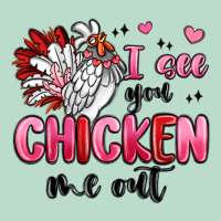 I See You Chicken Out Premium Hoodie | Teevron