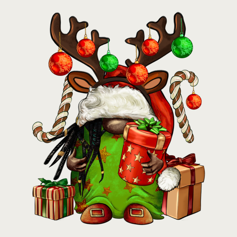 Christmas Afro Gnomes Zipper Hoodie by FaDigitalArtStudio | Teevron
