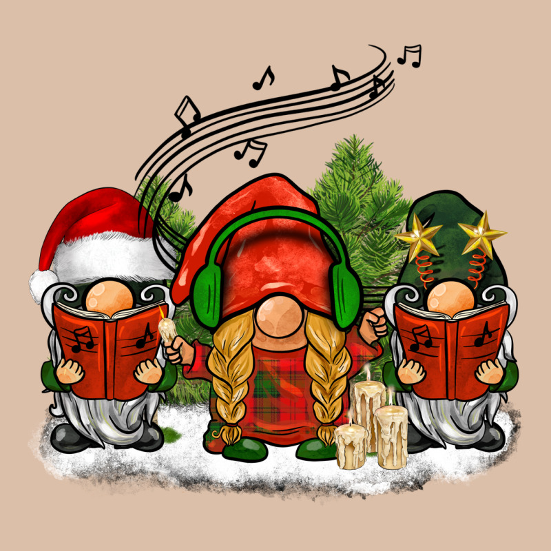 Christmas Choir Gnomes Urban Heavy Tee by BarkalooDesign | Teevron