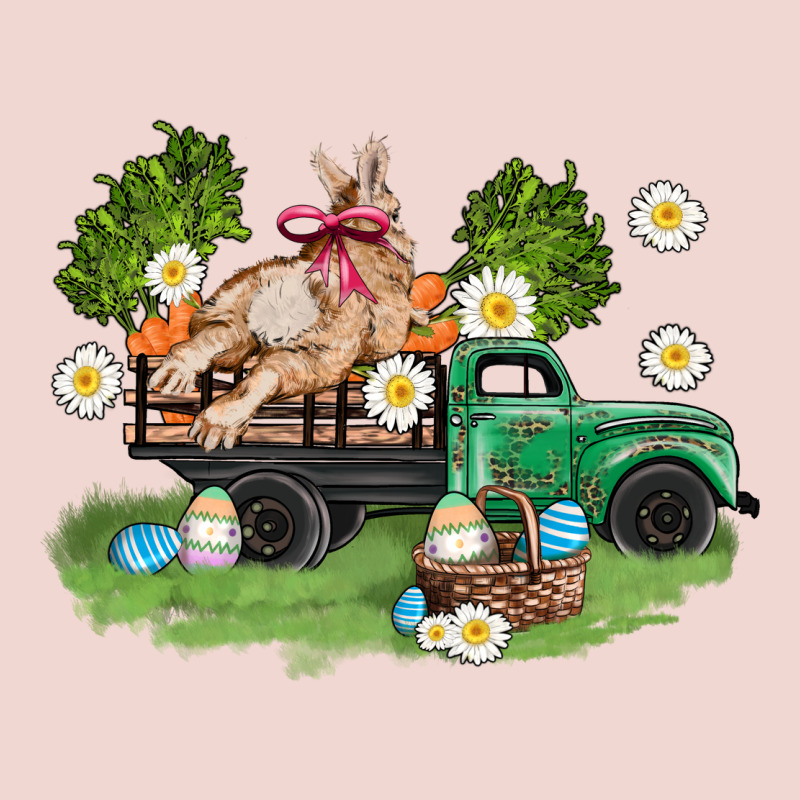 Easter Truck With Bunny Premium Sweatshirt by AdoDesignShop | Teevron