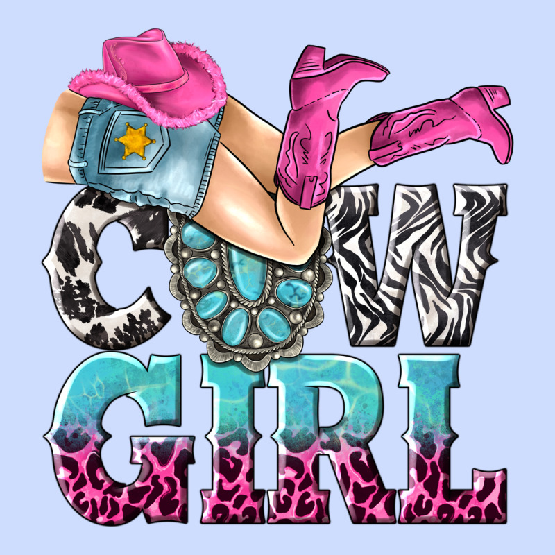 Cow Girl Urban Heavy Tee by texasbilliewilder | Teevron