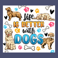 Life Is Better With Dogs Vintage Tee | Teevron