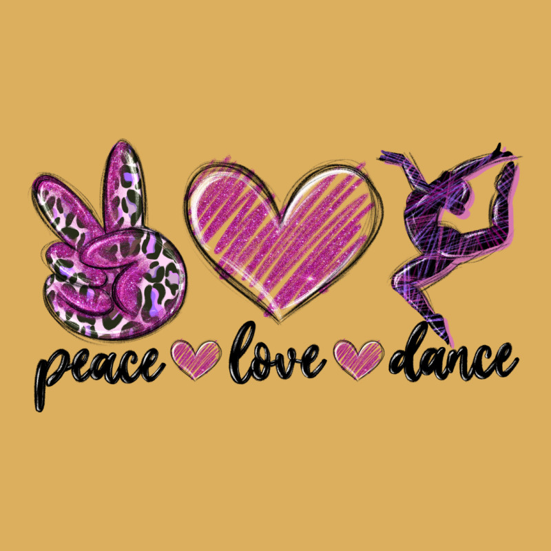 Peace Love Dance Premium Hoodie by MaliasSmallBusiness | Teevron