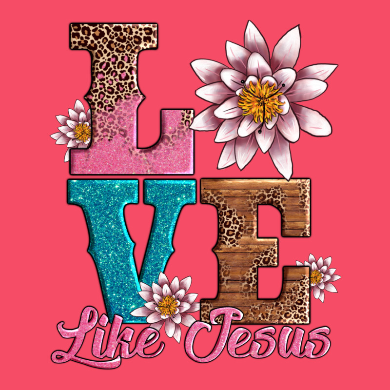 Valentines Day Love Like Jesus Premium Sweatshirt by AdoDesignShop | Teevron