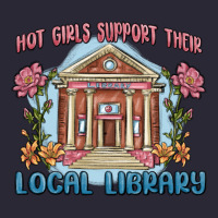 Hot Girls Support Their Local Library Vintage Tee | Teevron