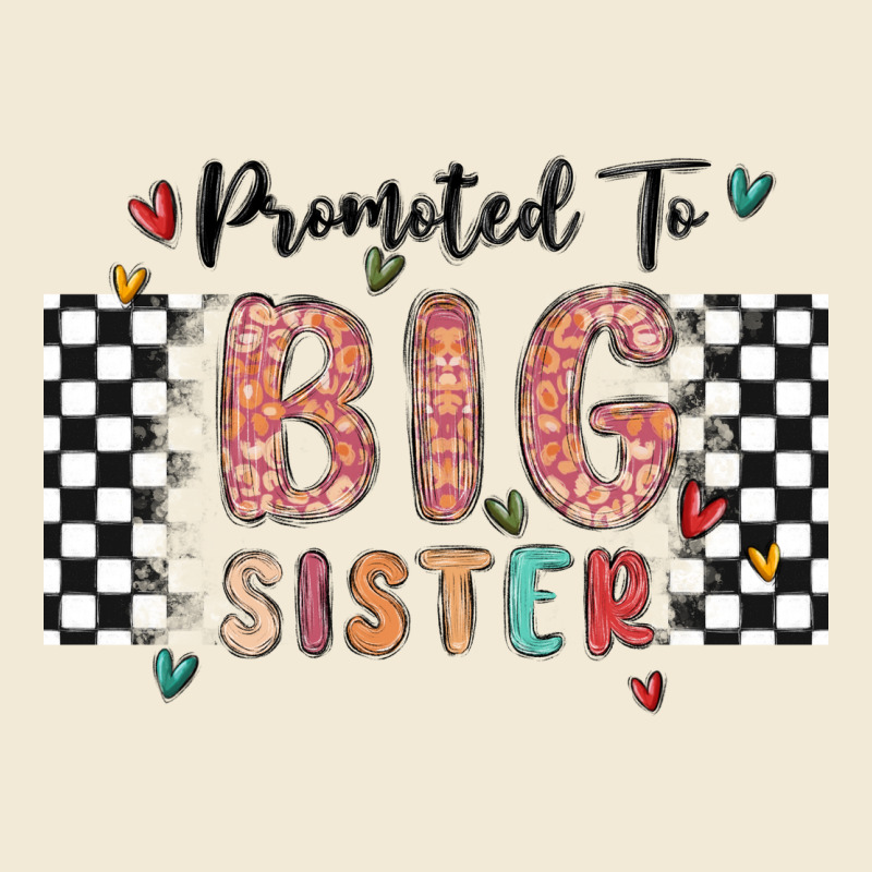 Promoted To Big Sister Premium Hoodie by MaliasSmallBusiness | Teevron
