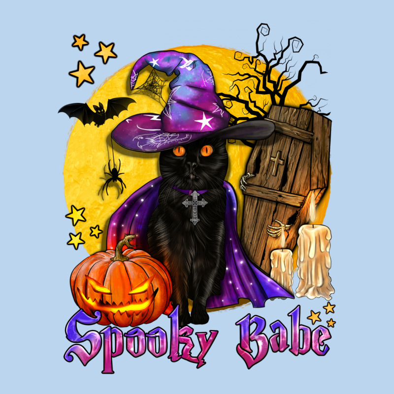Spooky Babe Black Witch Cat Classic Tee by BundleAndBundleShop | Teevron